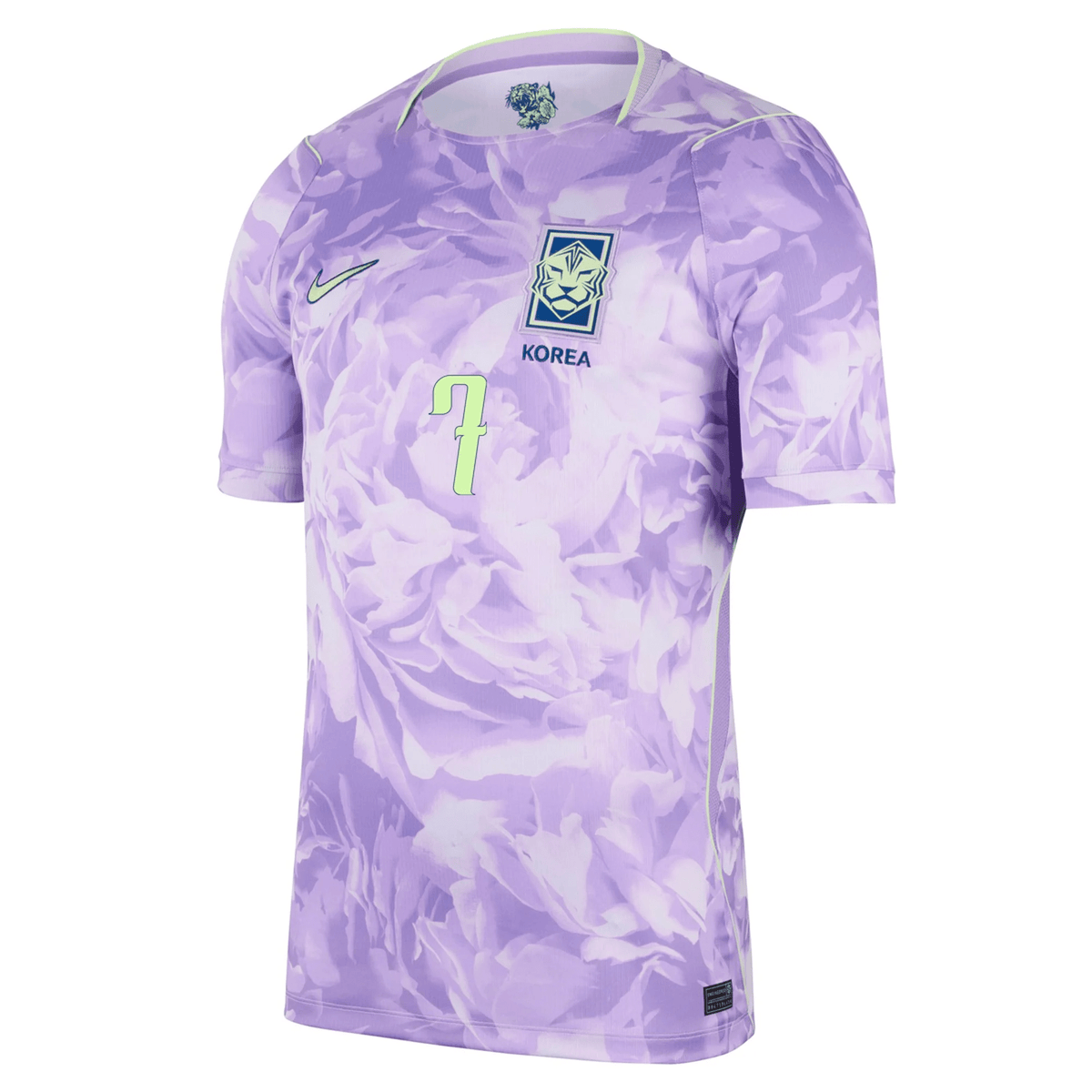 Nike Mens South Korea Son Huengmin Away Jersey 2026 (Space Purple/Liquid Lime) | SoccerWearhouse