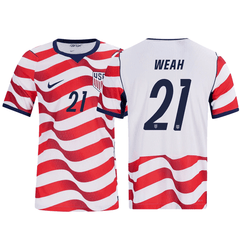 Nike Mens Tim Weah United States Match Authentic Home Jersey 2026 (Sai