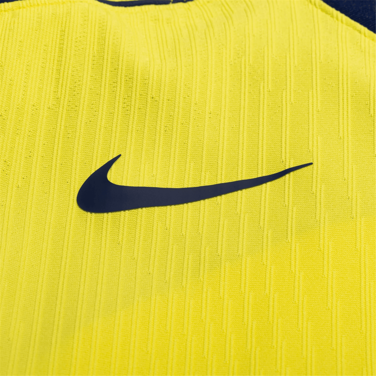 Nike Men's Tottenham Authentic James Maddison T90 Third Jersey w/ EPL + No Room For Racism 25/26 (Dynamic Yellow/Blue Void) | SoccerWearhouse