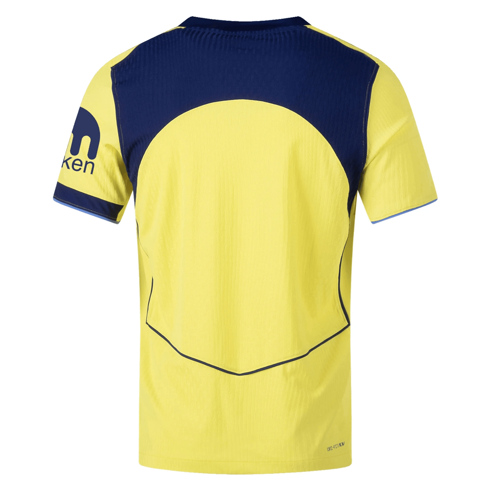 Nike Men's Tottenham Authentic T90 Third Jersey 25/26 (Dynamic Yellow/Blue Void) | SoccerWearhouse
