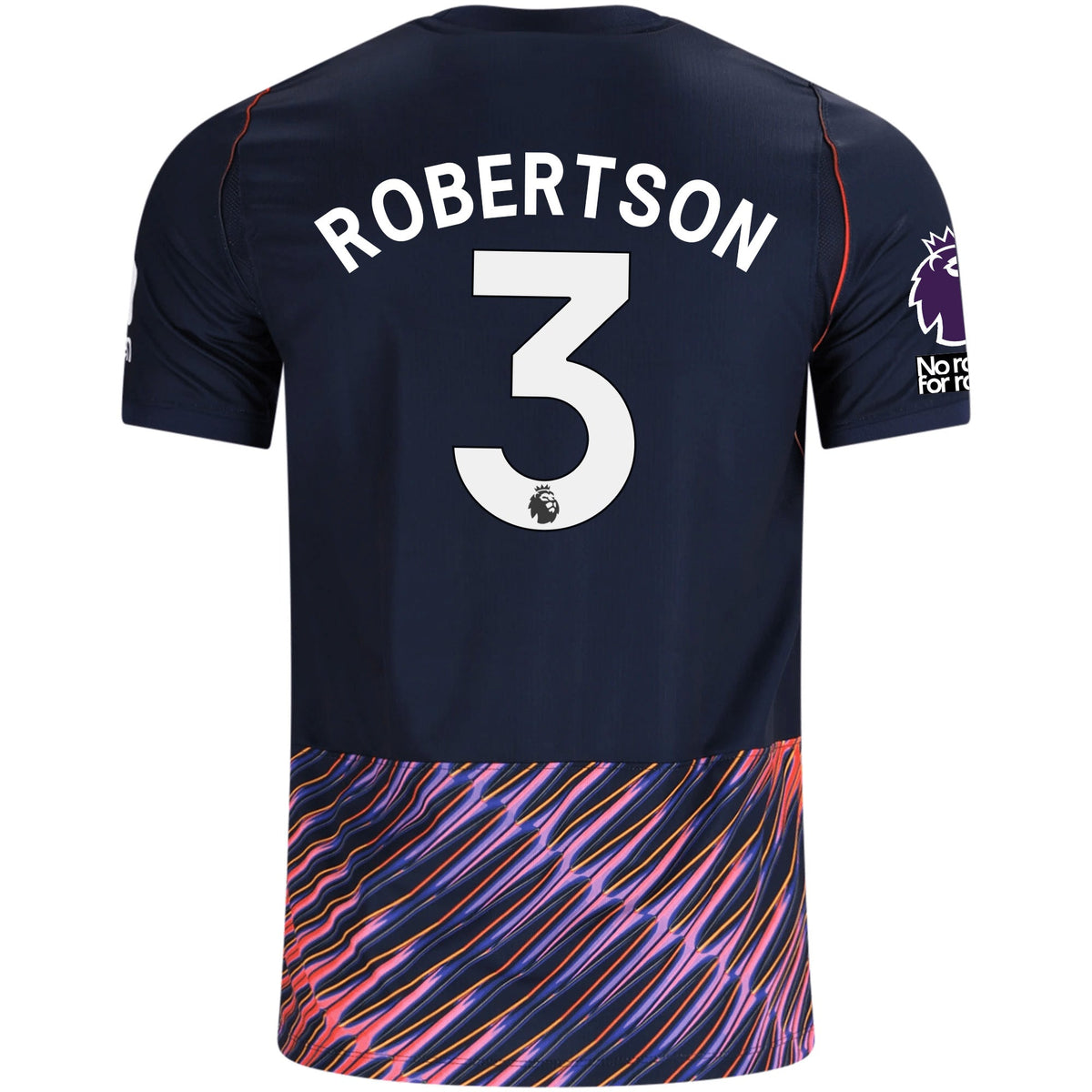 Nike Mens Tottenham Hotspur Andy Robertson Away Jersey w/ EPL + No Room For Racism Patches 26/27 (Obsidan/White) | SoccerWearhouse