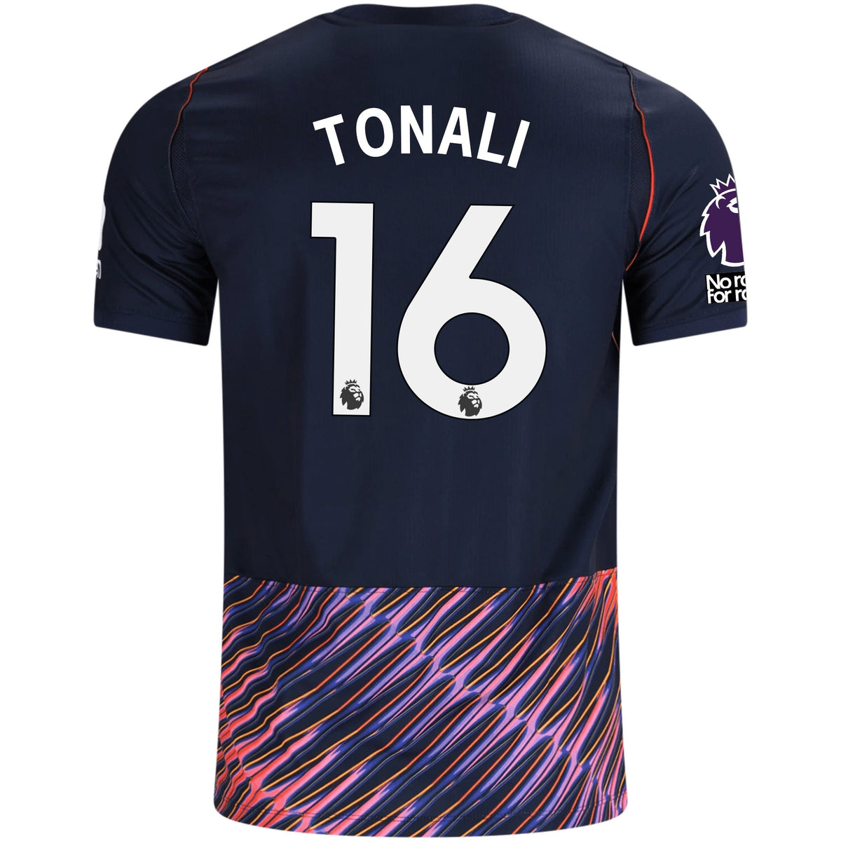Nike Mens Tottenham Hotspur Sandro Tonali Away Jersey w/ EPL + No Room For Racism Patches 26/27 (Obsidan/White) | SoccerWearhouse