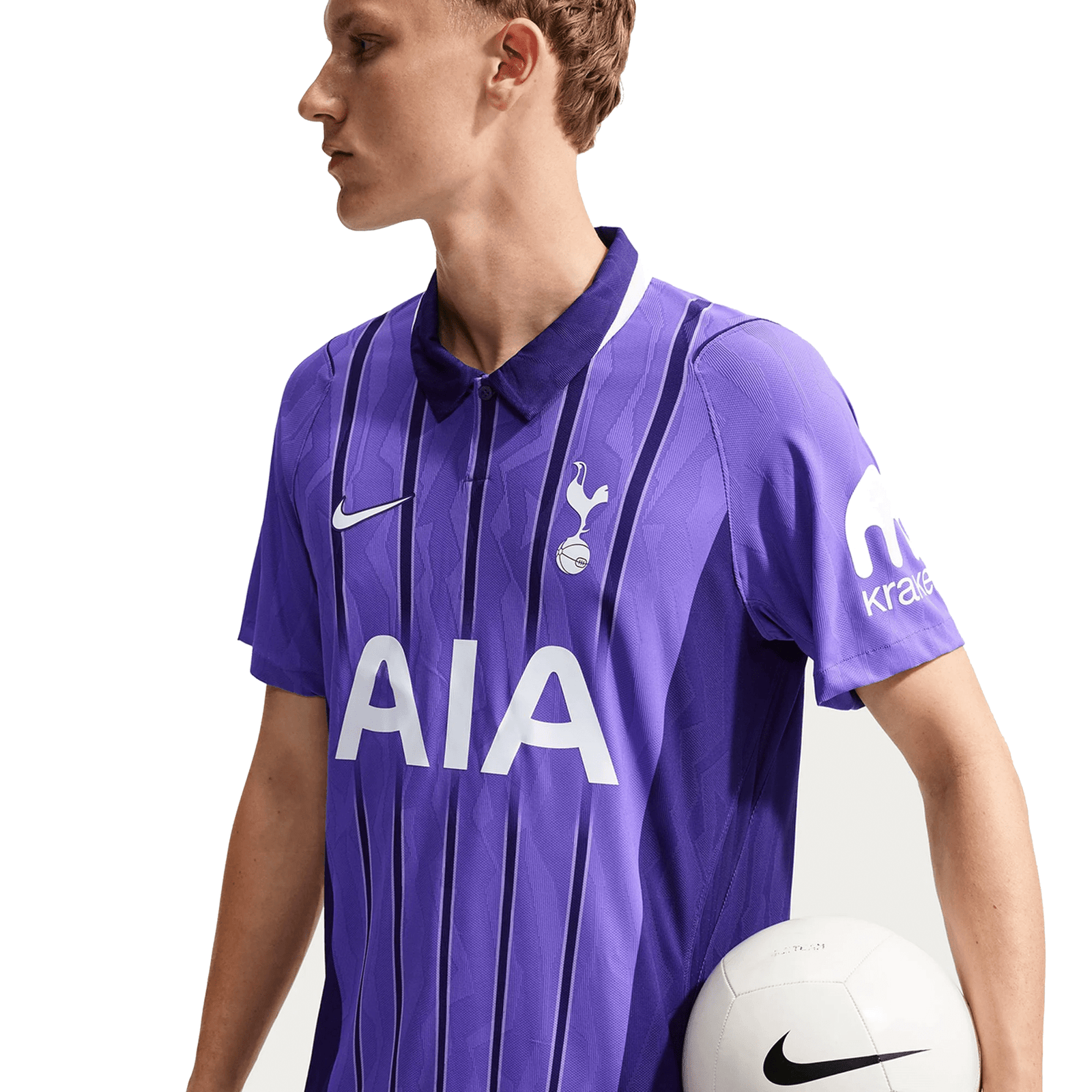 Nike Mens Tottenham Match Authentic Third Jersey 26/27 (Psychic Purple/New Orchid/White) | SoccerWearhouse