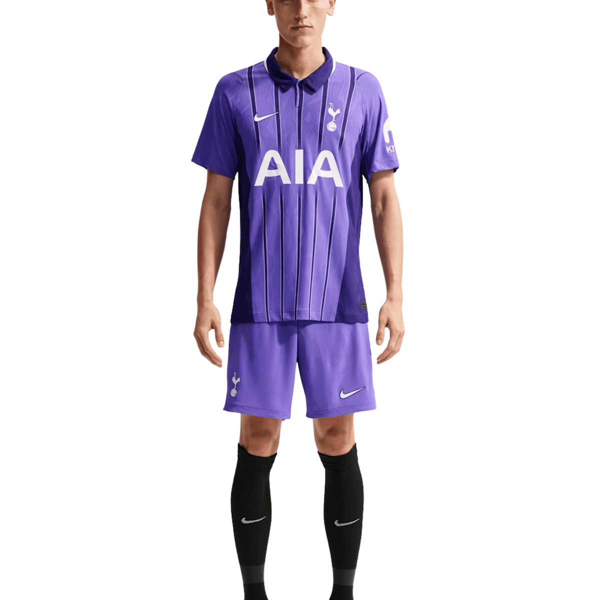 Nike Mens Tottenham Match Authentic Third Jersey 26/27 (Psychic Purple/New Orchid/White) | SoccerWearhouse