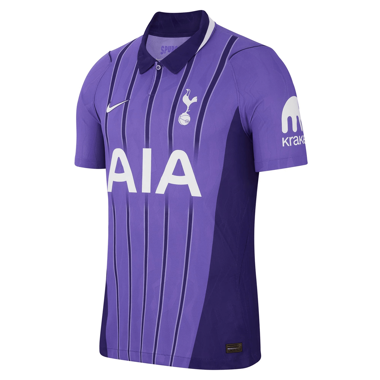 Nike Mens Tottenham Match Authentic Third Jersey 26/27 (Psychic Purple/New Orchid/White) | SoccerWearhouse