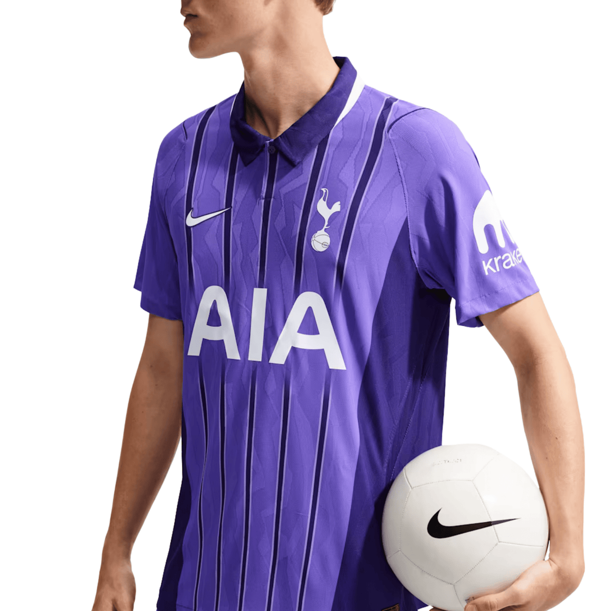 Nike Mens Tottenham Match Authentic Third Jersey 26/27 (Psychic Purple/New Orchid/White) | SoccerWearhouse