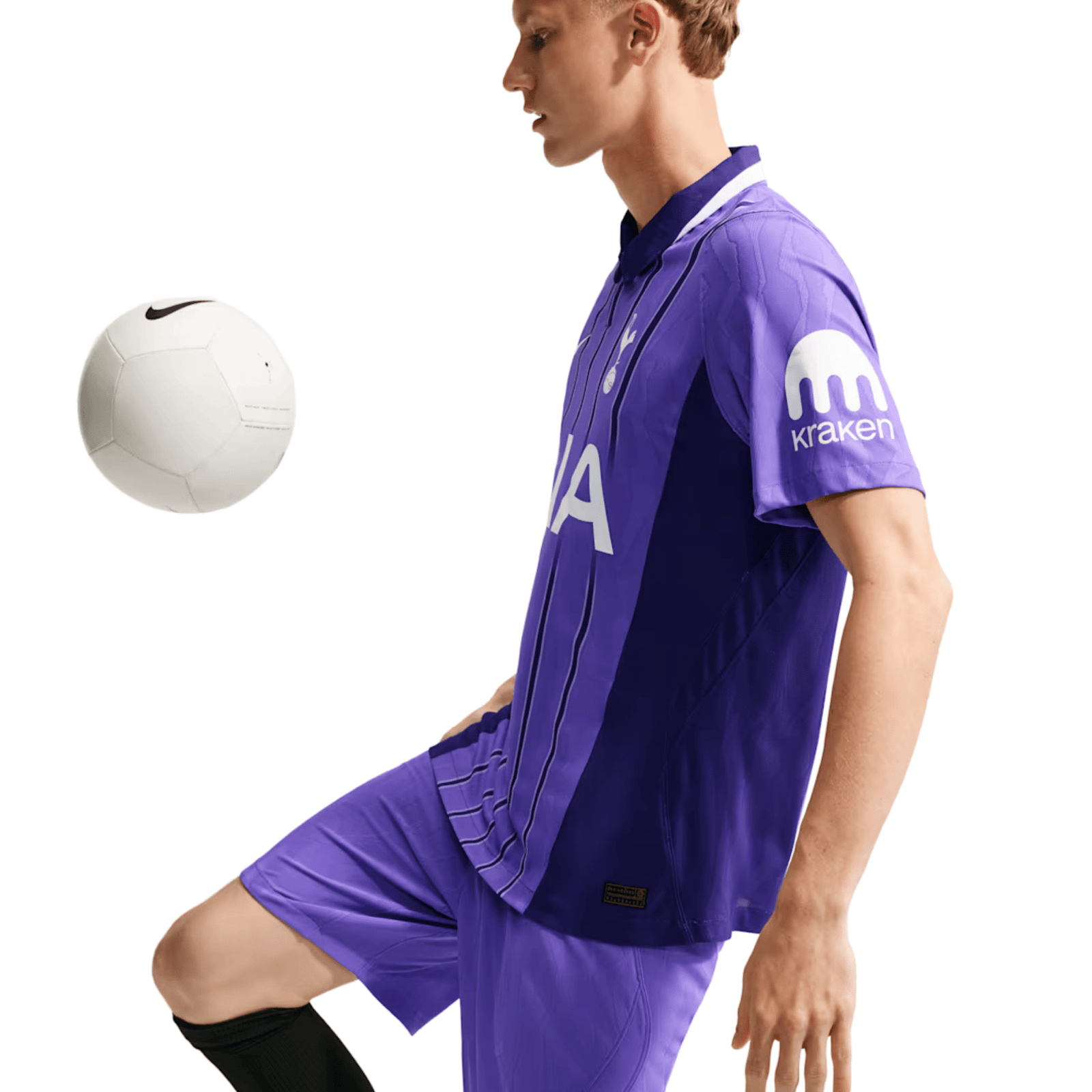 Nike Mens Tottenham Match Authentic Third Jersey 26/27 (Psychic Purple/New Orchid/White) | SoccerWearhouse