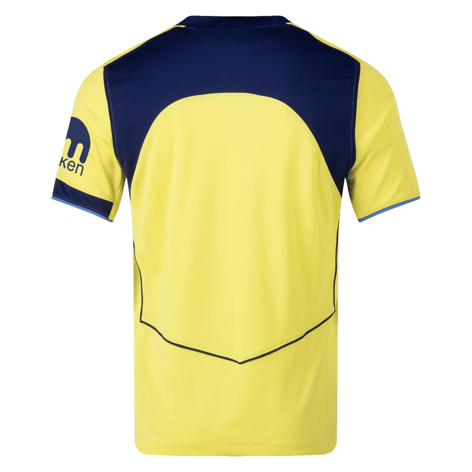 Nike Men's Tottenham T90 Third Jersey 25/26 (Dynamic Yellow/Blue Void) | SoccerWearhouse
