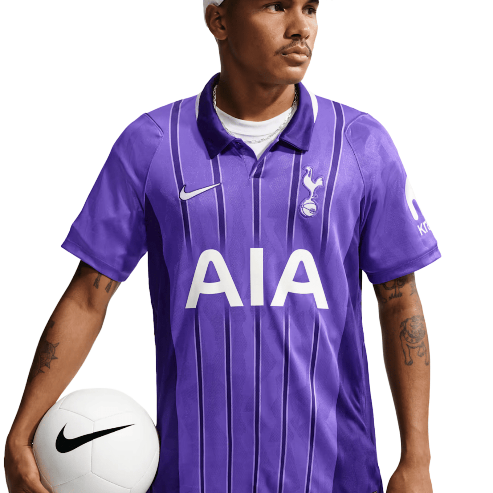 Nike Mens Tottenham Third Jersey 26/27 (Psychic Purple/New Orchid/White) | SoccerWearhouse
