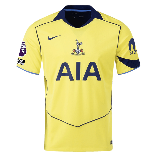 Nike Men's Tottenham Xavi Simmons T90 Third Jersey w/ EPL + No Room Fo