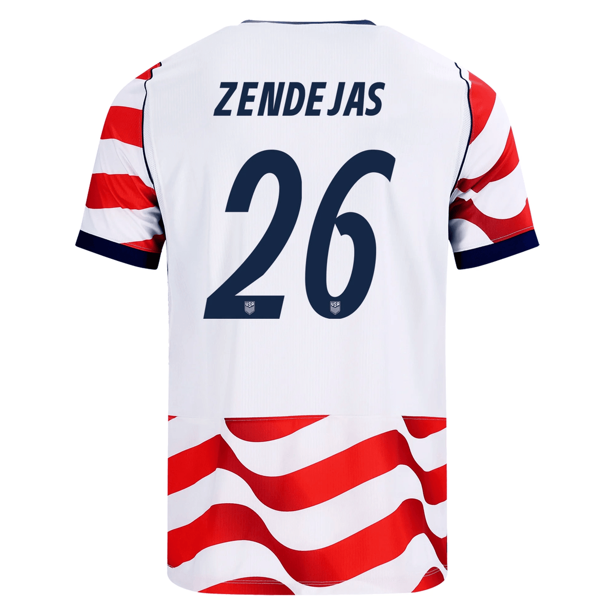 Nike Mens United States Alejandro Zendejas Stadium Home Jersey 2026 (Sail/Midnight Navy) | SoccerWearhouse
