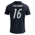 Nike Men's United States Alex Freeman Match Authentic Away Jersey 2026 (Dark Obsidian/Pure Platinum)