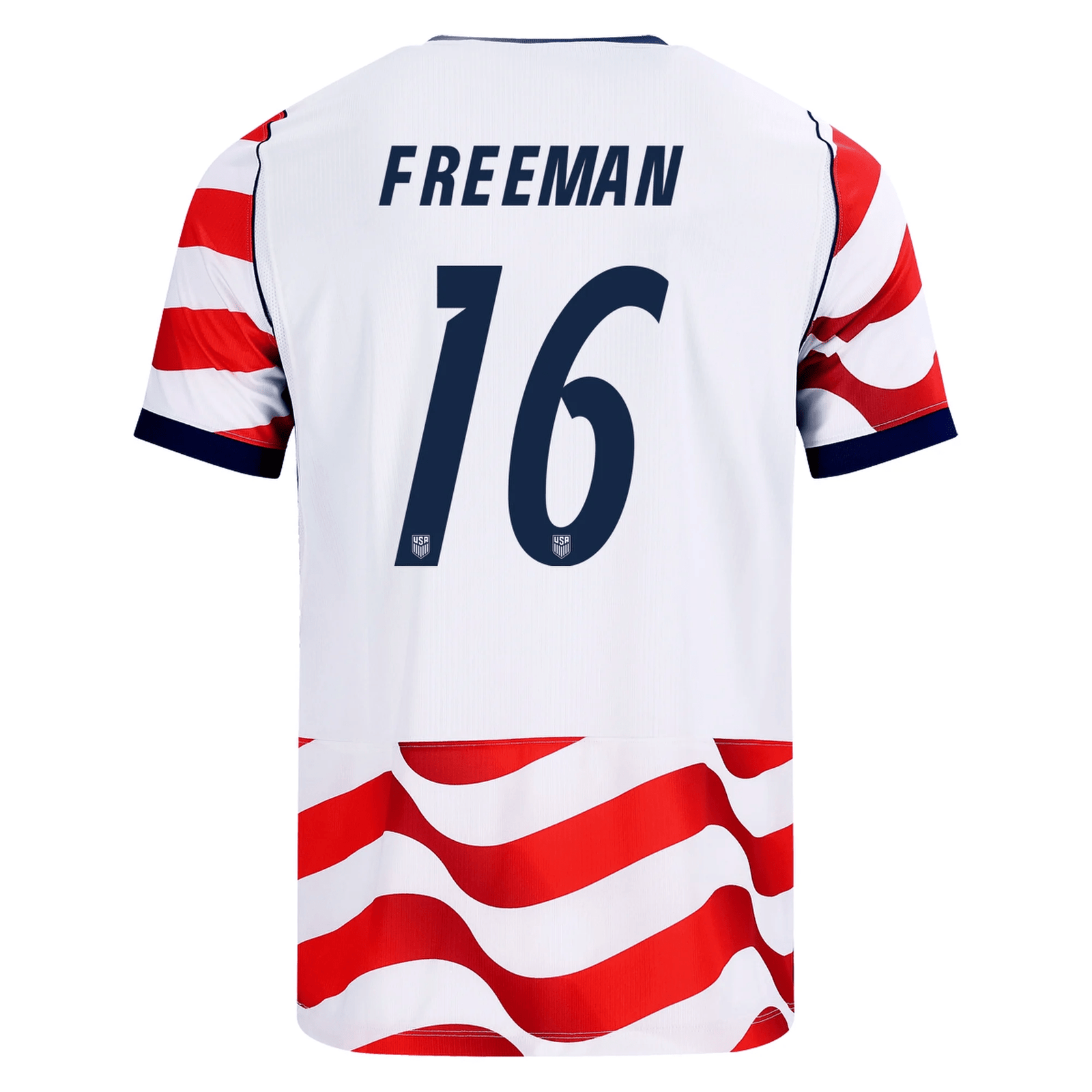 Nike Mens United States Alex Freeman Stadium Home Jersey 2026 (Sail/Midnight Navy) | SoccerWearhouse