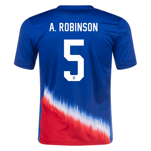 Nike Mens United States Antonee Robinson Away Jersey 24/25 (Old Royal/