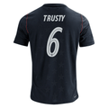 Nike Men's United States Auston Trusty Match Authentic Away Jersey 2026 (Dark Obsidian/Pure Platinum)