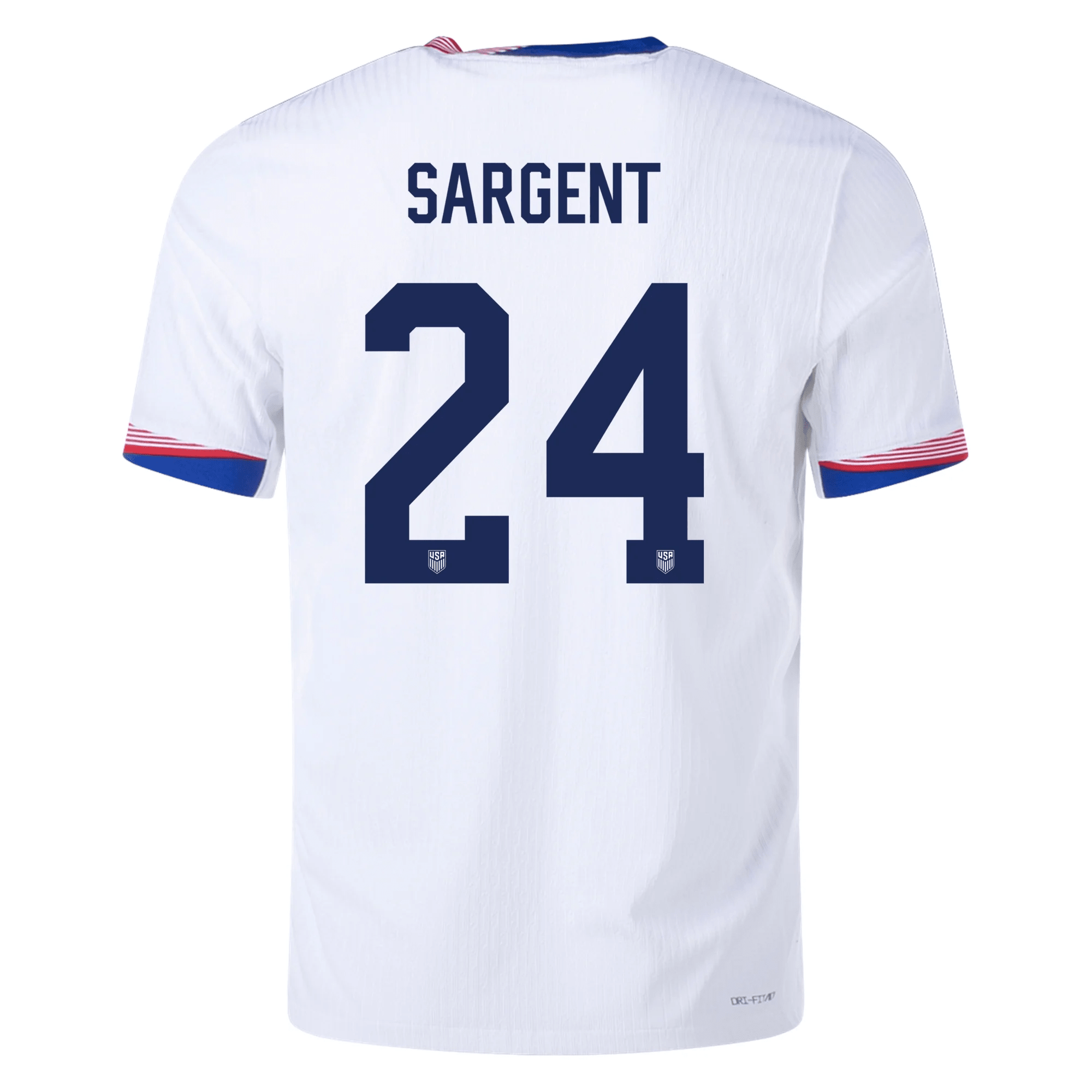 Nike Mens United States Authentic Josh Sargent Match Home Jersey 24/25