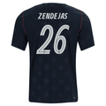 Nike Mens United States Away Alejandro Zendejas Stadium Jersey 2026 (Dark Obsidian/Pure Platinum)