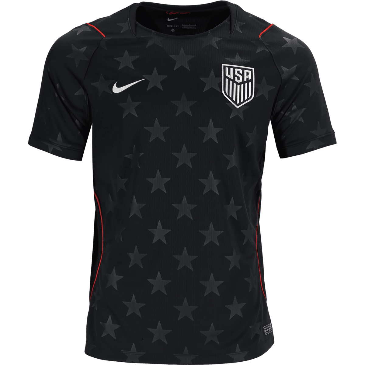 Nike Mens United States Away Stadium Jersey 2026 (Dark Obsidian/Pure Platinum) | SoccerWearhouse