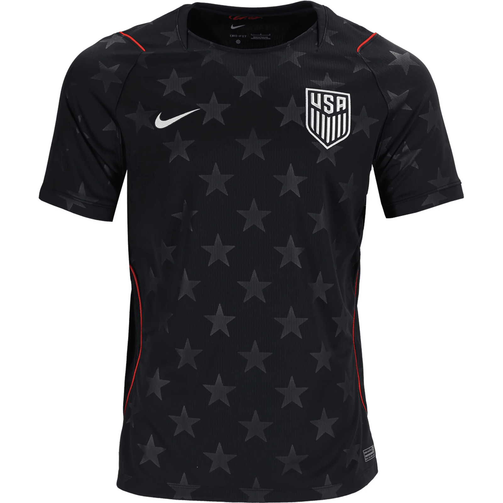 Nike Mens United States Away Stadium Jersey 2026 (Dark Obsidian/Pure Platinum) | SoccerWearhouse