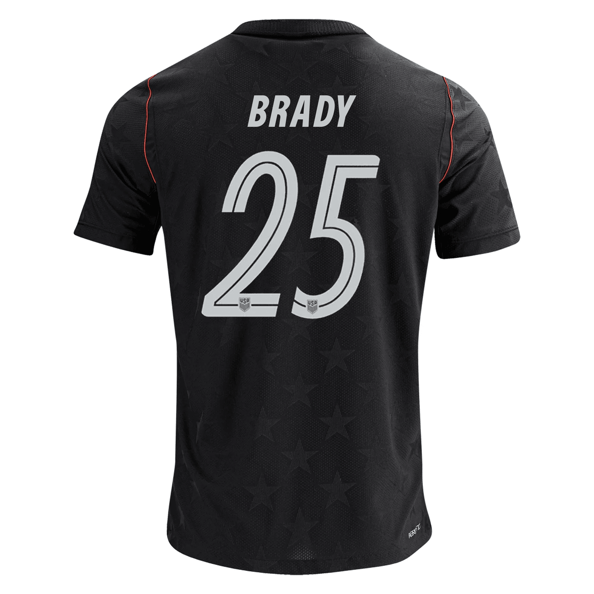 Nike Men's United States Brady Match Authentic Away Jersey 2026 (Dark Obsidian/Pure Platinum) | SoccerWearhouse