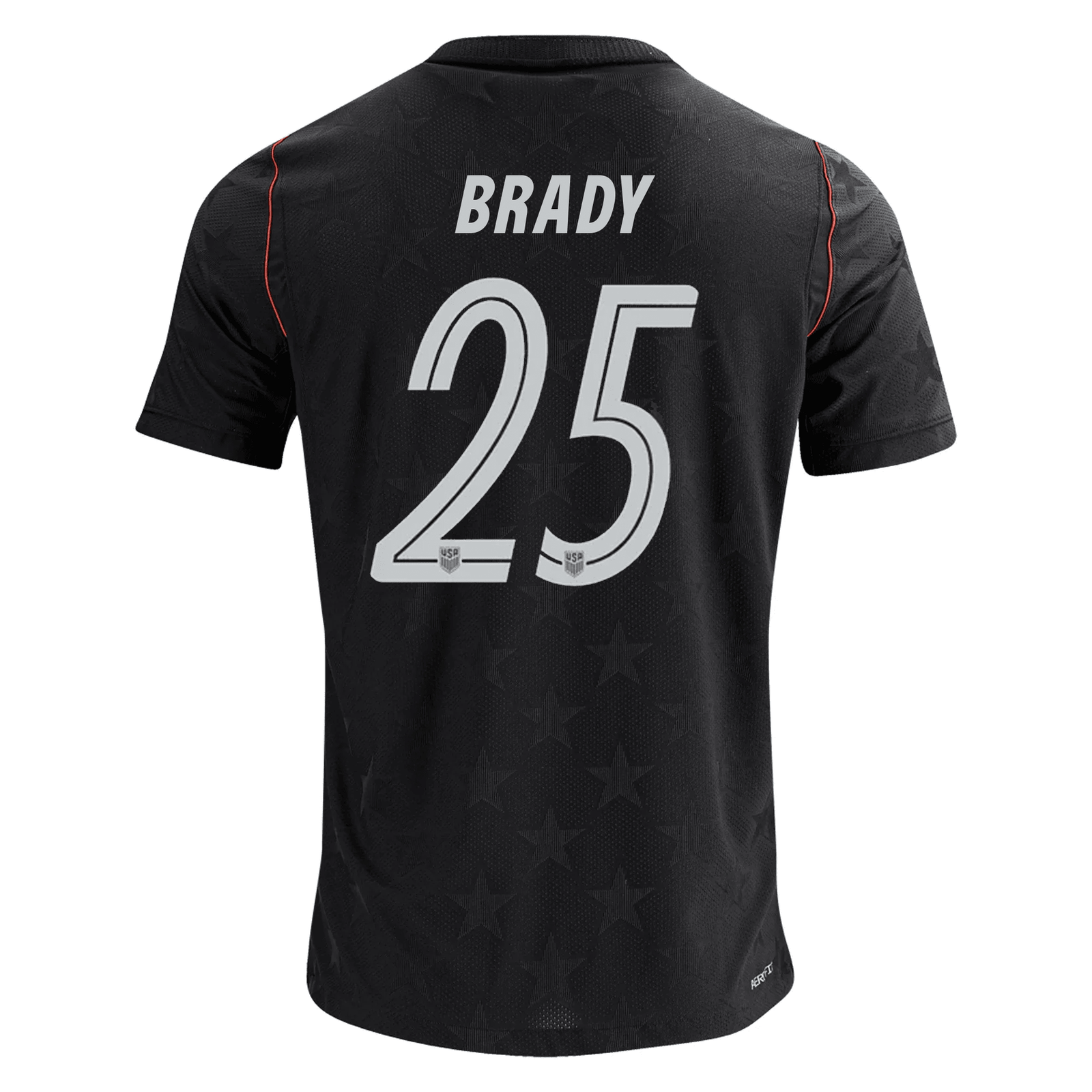 Nike Men's United States Brady Match Authentic Away Jersey 2026 (Dark Obsidian/Pure Platinum) | SoccerWearhouse