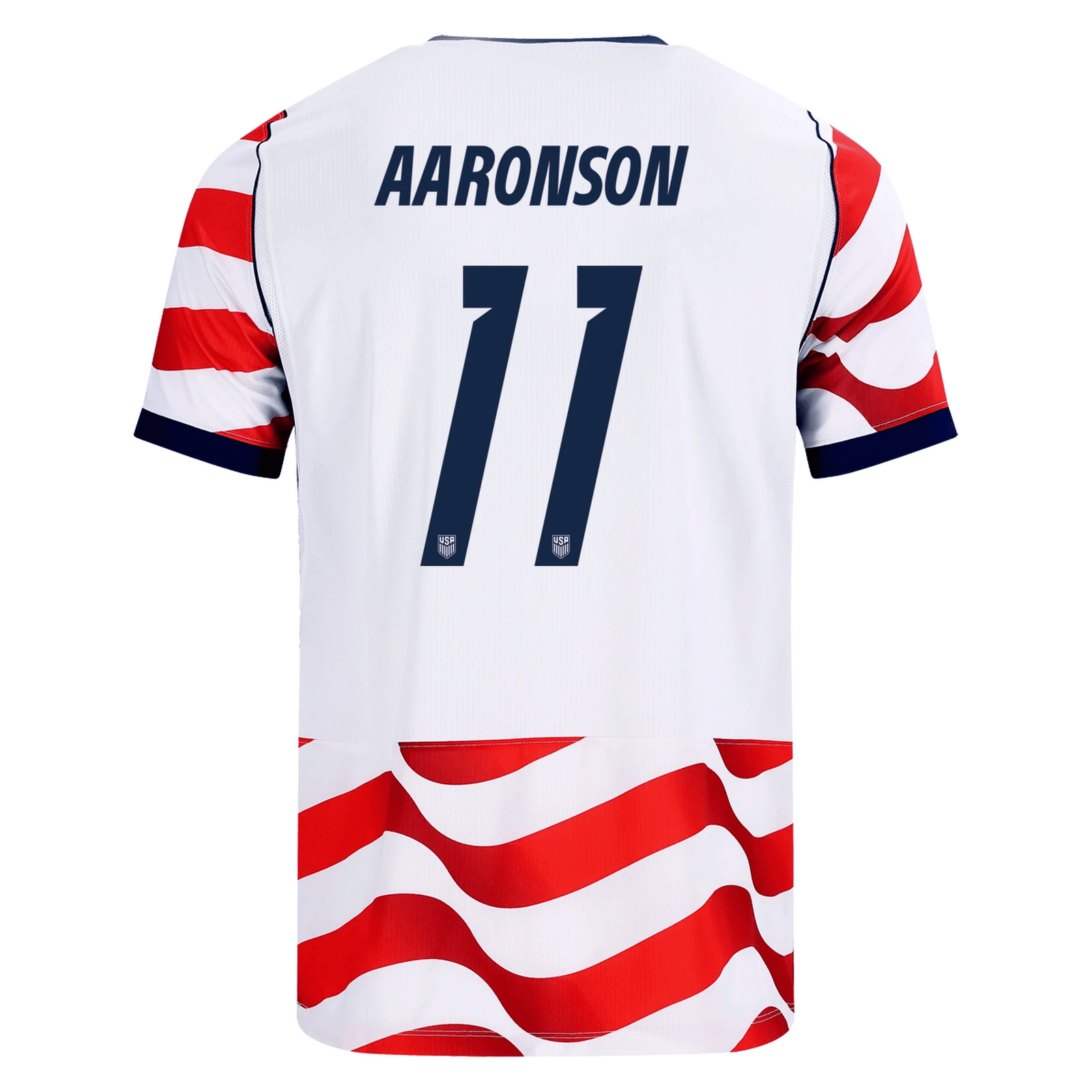 Nike Mens United States Brenden Aaronson Stadium Home Jersey 2026 (Sail/Midnight Navy) | SoccerWearhouse