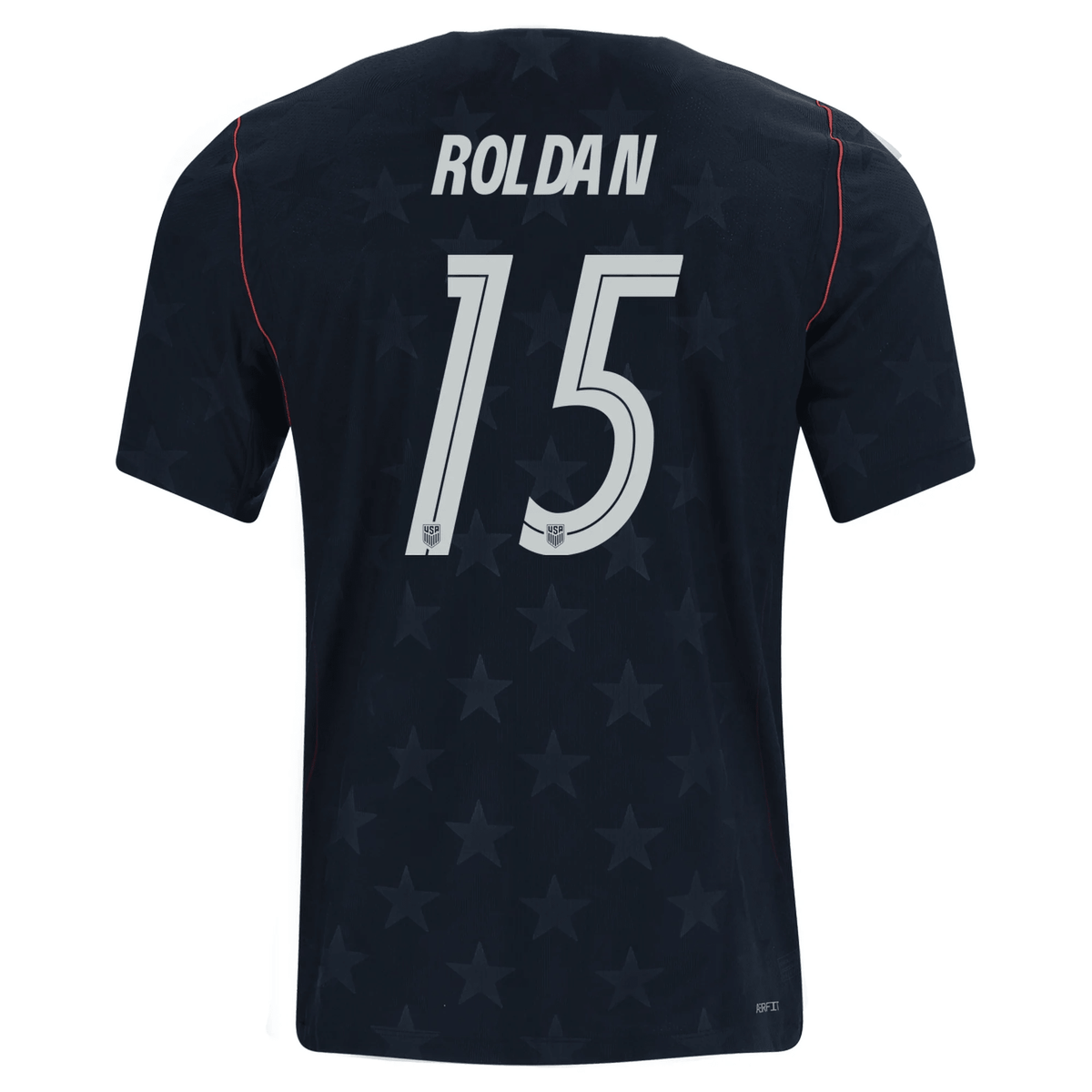 Nike Mens United States Cristian Roldan Away Stadium Jersey 2026 (Dark Obsidian/Pure Platinum) | SoccerWearhouse