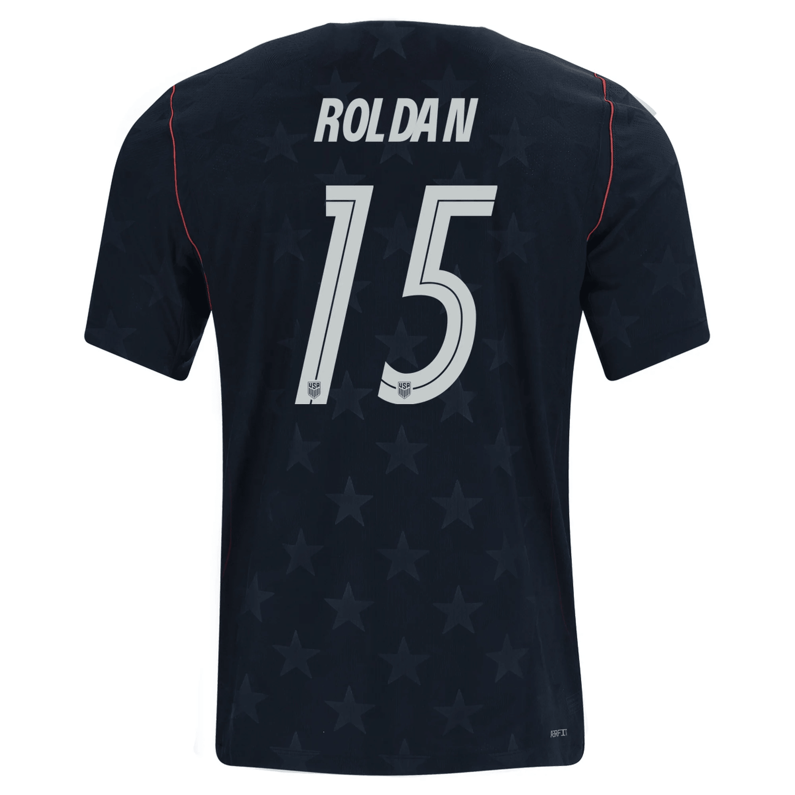 Nike Mens United States Cristian Roldan Away Stadium Jersey 2026 (Dark Obsidian/Pure Platinum) | SoccerWearhouse