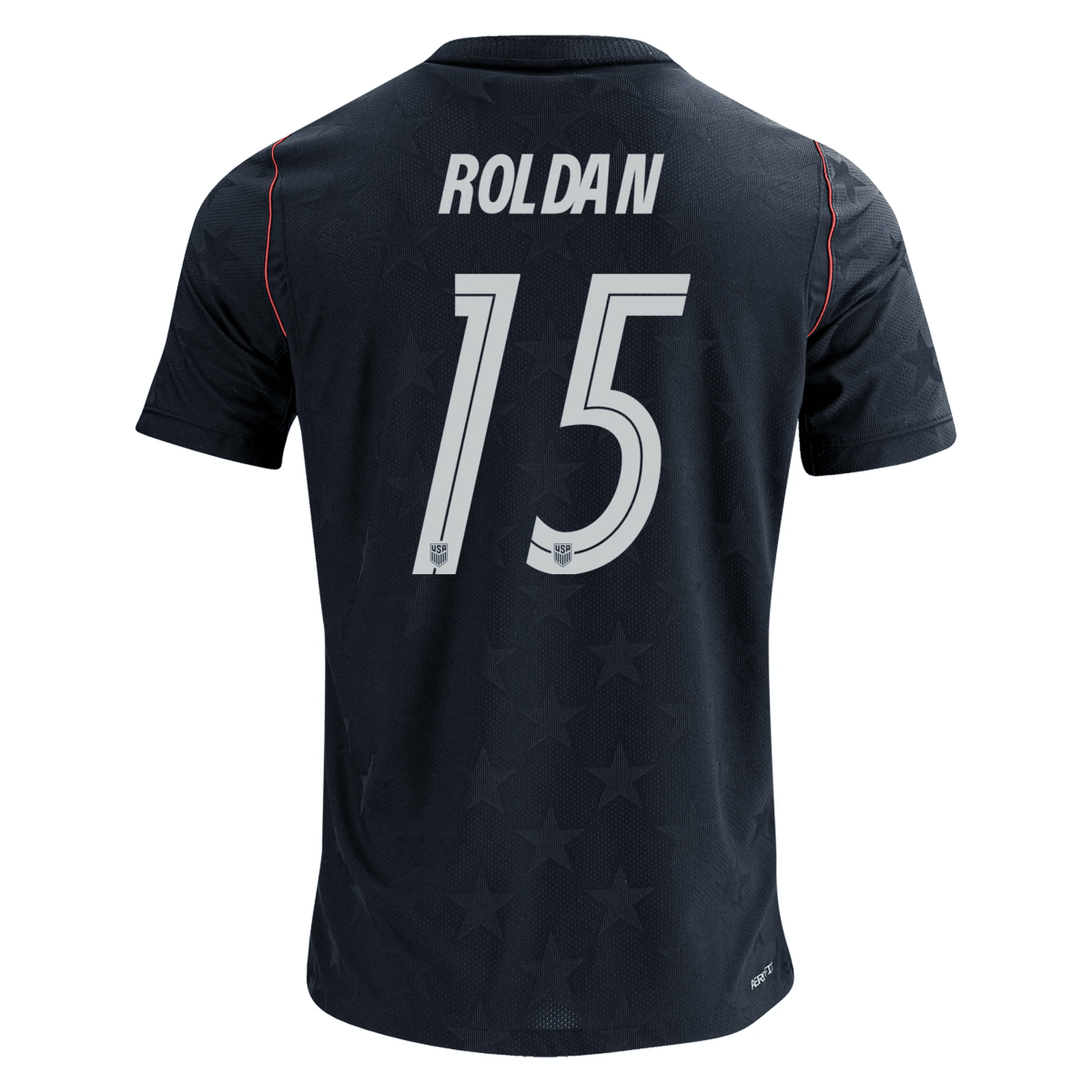 Nike Men's United States Cristian Roldan Match Authentic Away Jersey 2026 (Dark Obsidian/Pure Platinum) | SoccerWearhouse