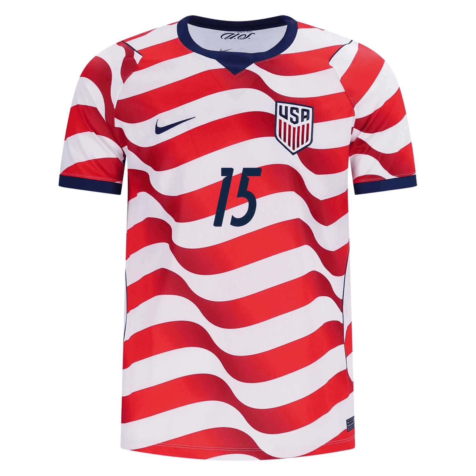 Nike Mens United States Cristian Roldan Stadium Home Jersey 2026 (Sail/Midnight Navy) | SoccerWearhouse