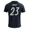 Nike Men's United States Joe Scally Match Authentic Away Jersey 2026 (Dark Obsidian/Pure Platinum)