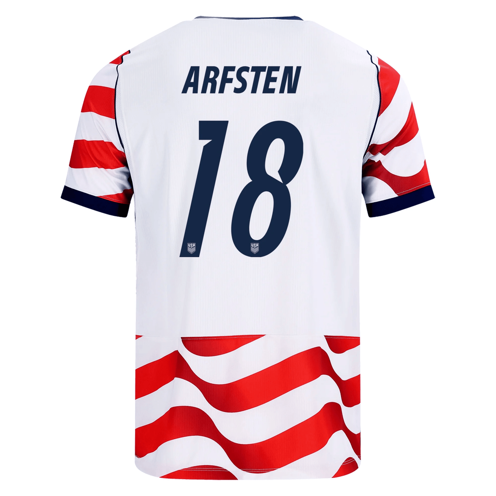 Nike Mens United States Max Arfsten Stadium Home Jersey 2026 (Sail/Midnight Navy) | SoccerWearhouse