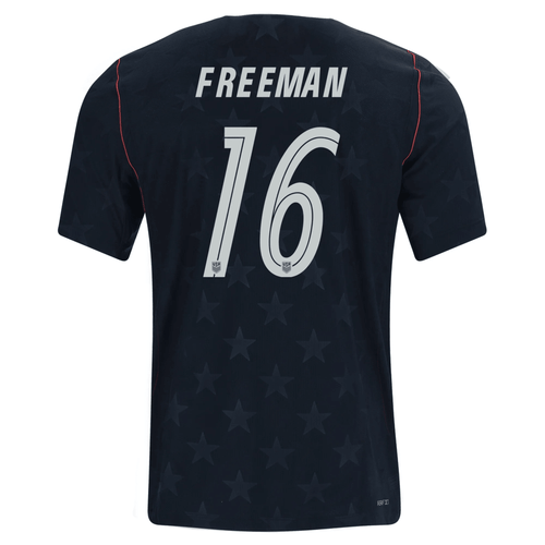 Nike Mens United States Max Freeman Away Stadium Jersey 2026 (Dark Obsidian/Pure Platinum) - S