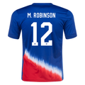 Nike Mens United States Miles Robinson Away Jersey 24/25 (Old Royal/Sport Red)