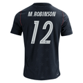 Nike Men's United States Miles Robinson Match Authentic Away Jersey 2026 (Dark Obsidian/Pure Platinum)