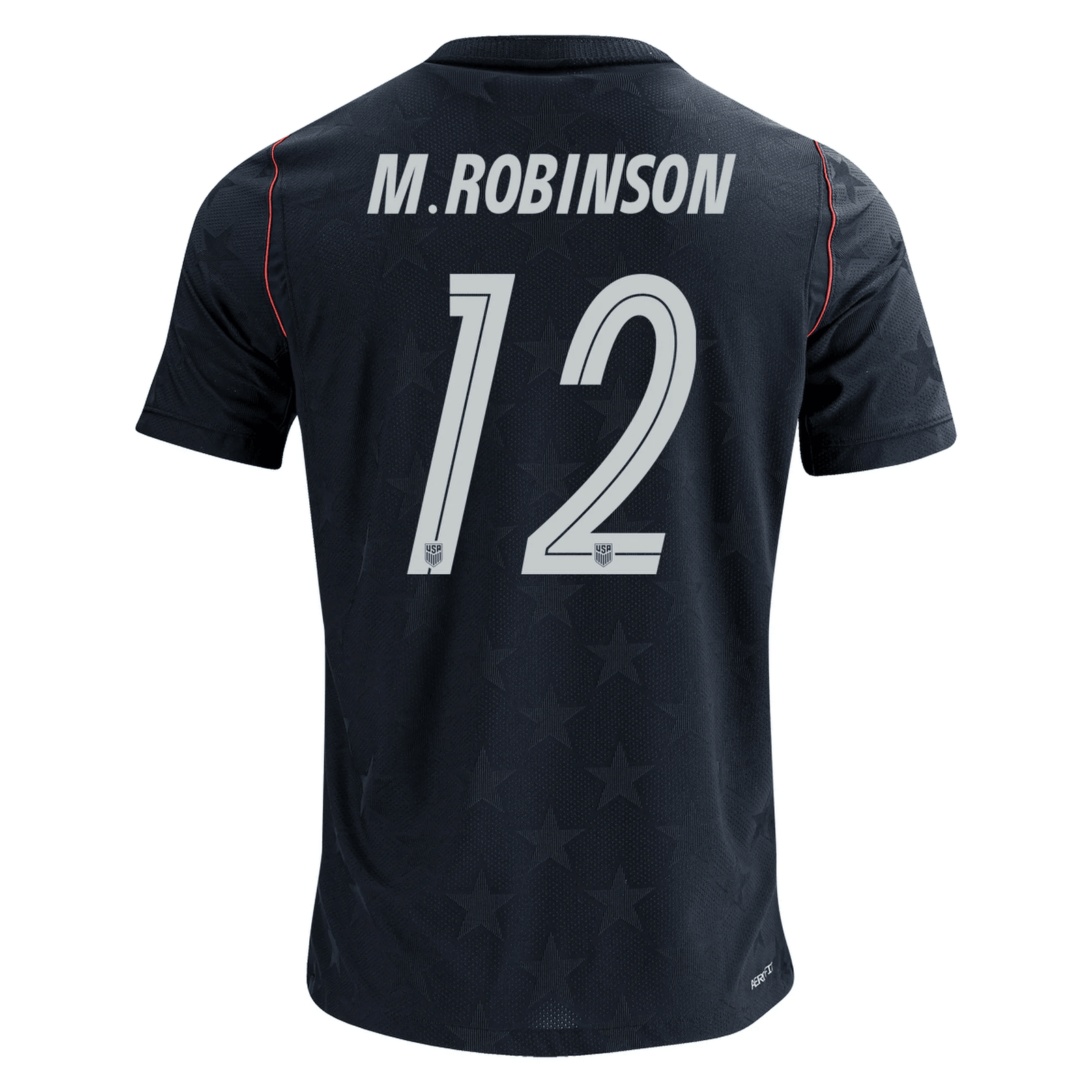 Nike Men's United States Miles Robinson Match Authentic Away Jersey 2026 (Dark Obsidian/Pure Platinum) | SoccerWearhouse