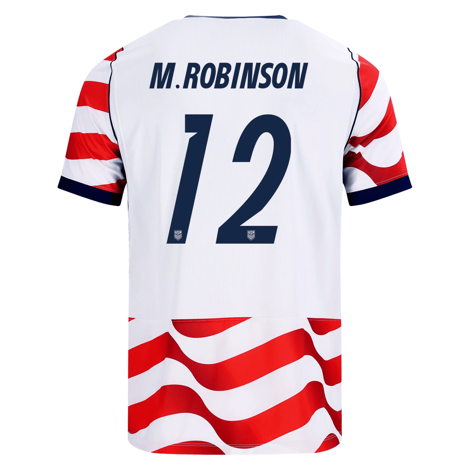Nike Mens United States Miles Robinson Stadium Home Jersey 2026 (Sail/Midnight Navy) | SoccerWearhouse