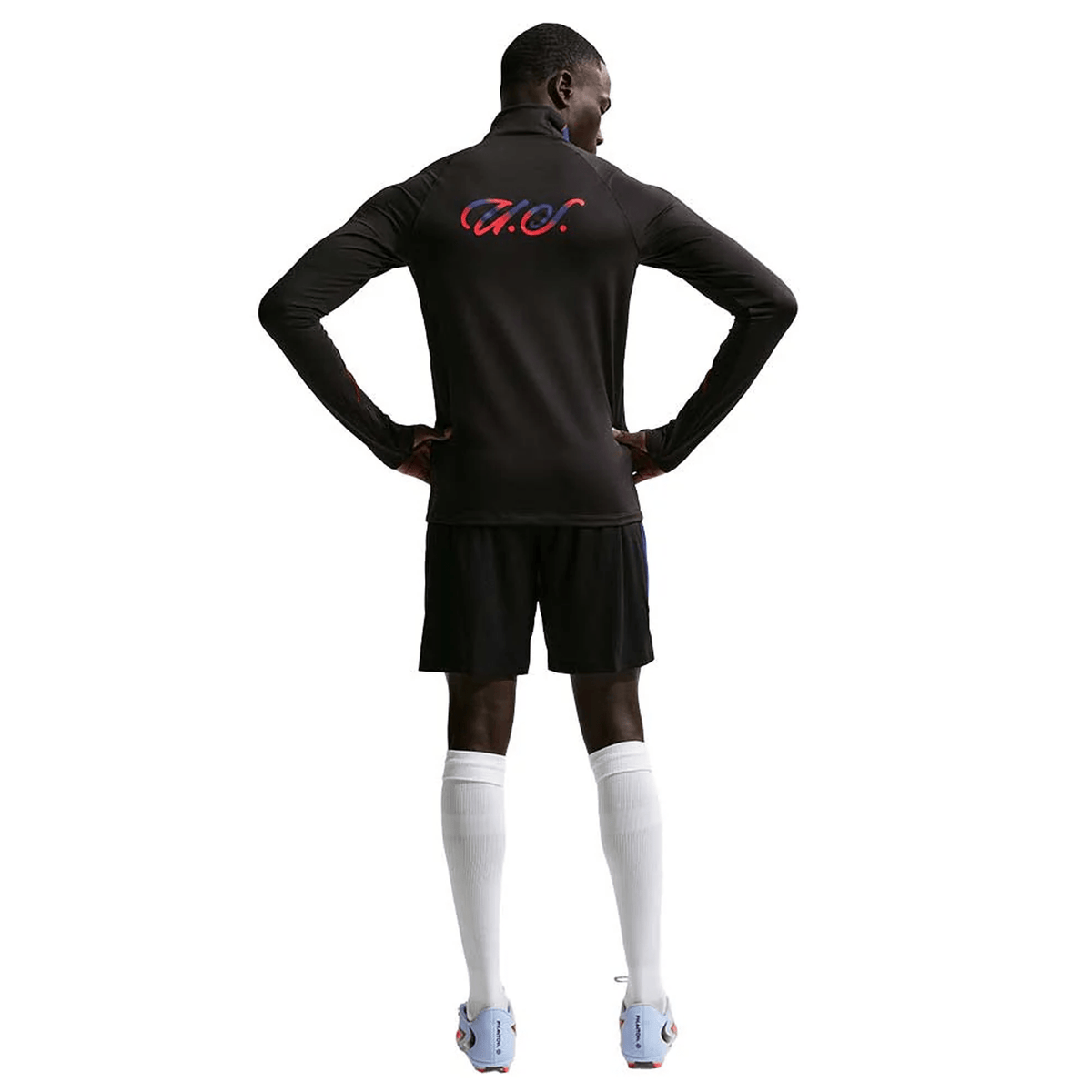 Nike Mens United States Strike Drill Top Jacket 2026 (Black/Challege Red) | SoccerWearhouse