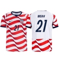 Nike Mens United States Tim Weah Stadium Home Jersey 2026 (Sail/Midnight Navy)