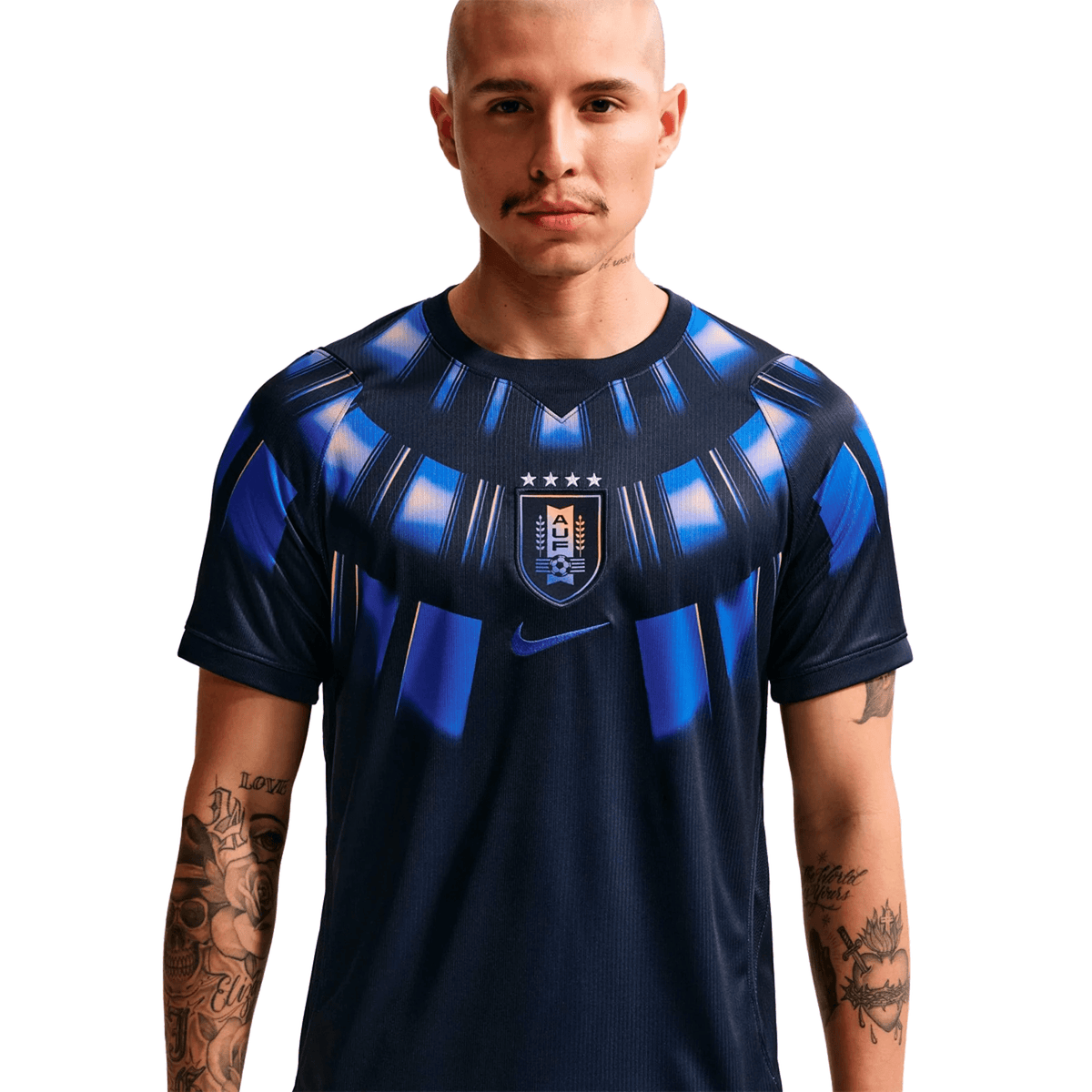 Nike Men's Uruguay Away Stadium Jersey 2026 (Obsidian/Hyper Royal) | SoccerWearhouse