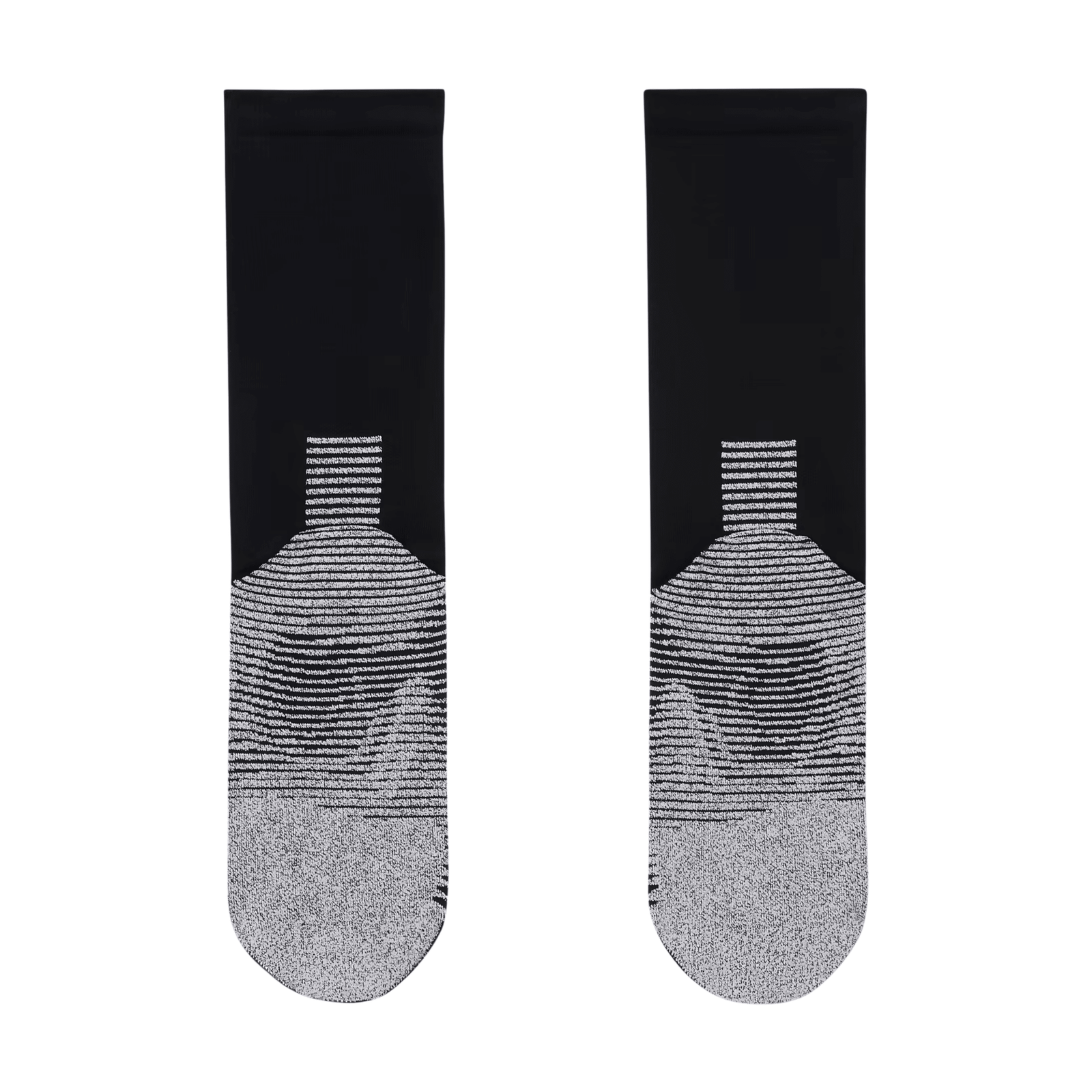 Nike Men's Vapor Strike Crew Soccer Socks (Black/Grey) | SoccerWearhouse