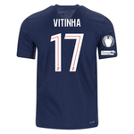 Nike Men's Kvaratskhelia Paris Saint-Germain Authentic Home Jersey 25/