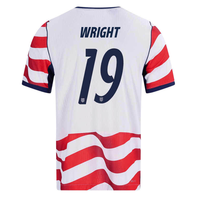 Nike Mens Wright United States Match Authentic Home Jersey 2026 (Sail/Midnight Navy) | SoccerWearhouse