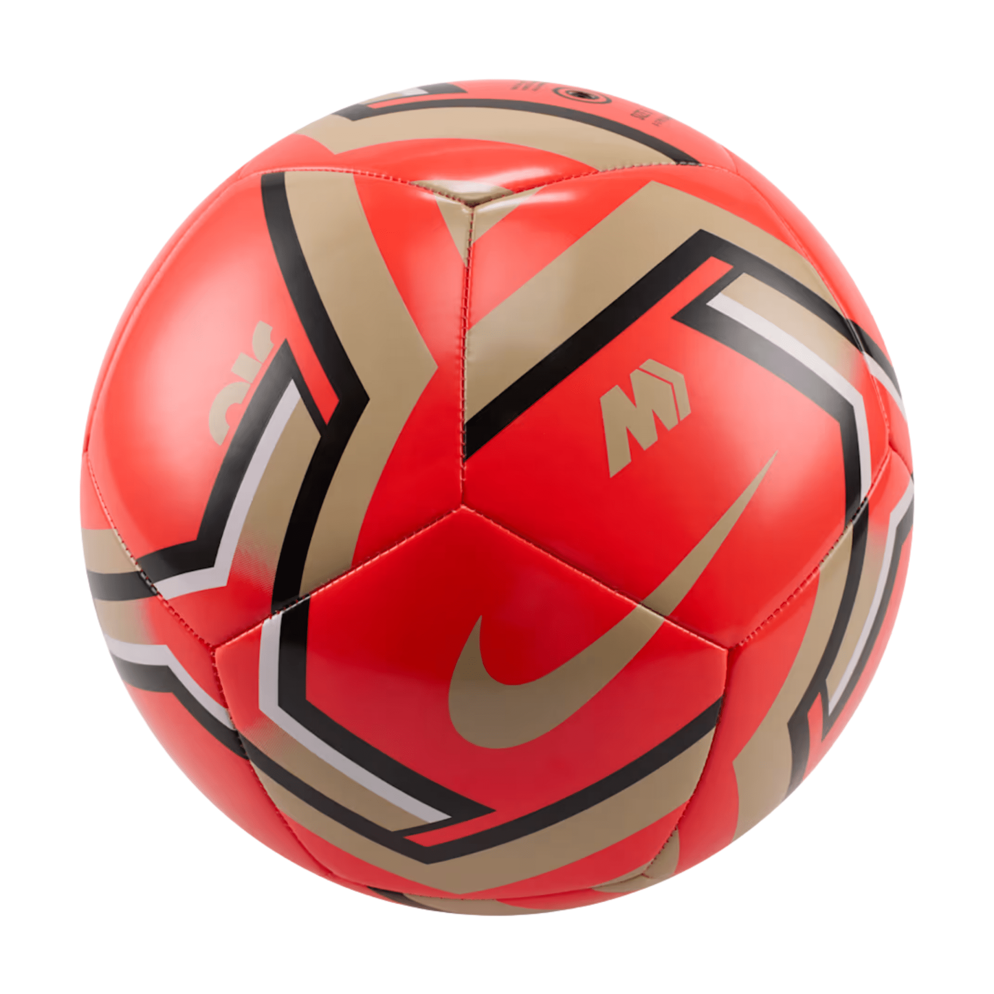 Nike Mercurial Fade soccer Ball (Bright Crimson/Black/Linen)