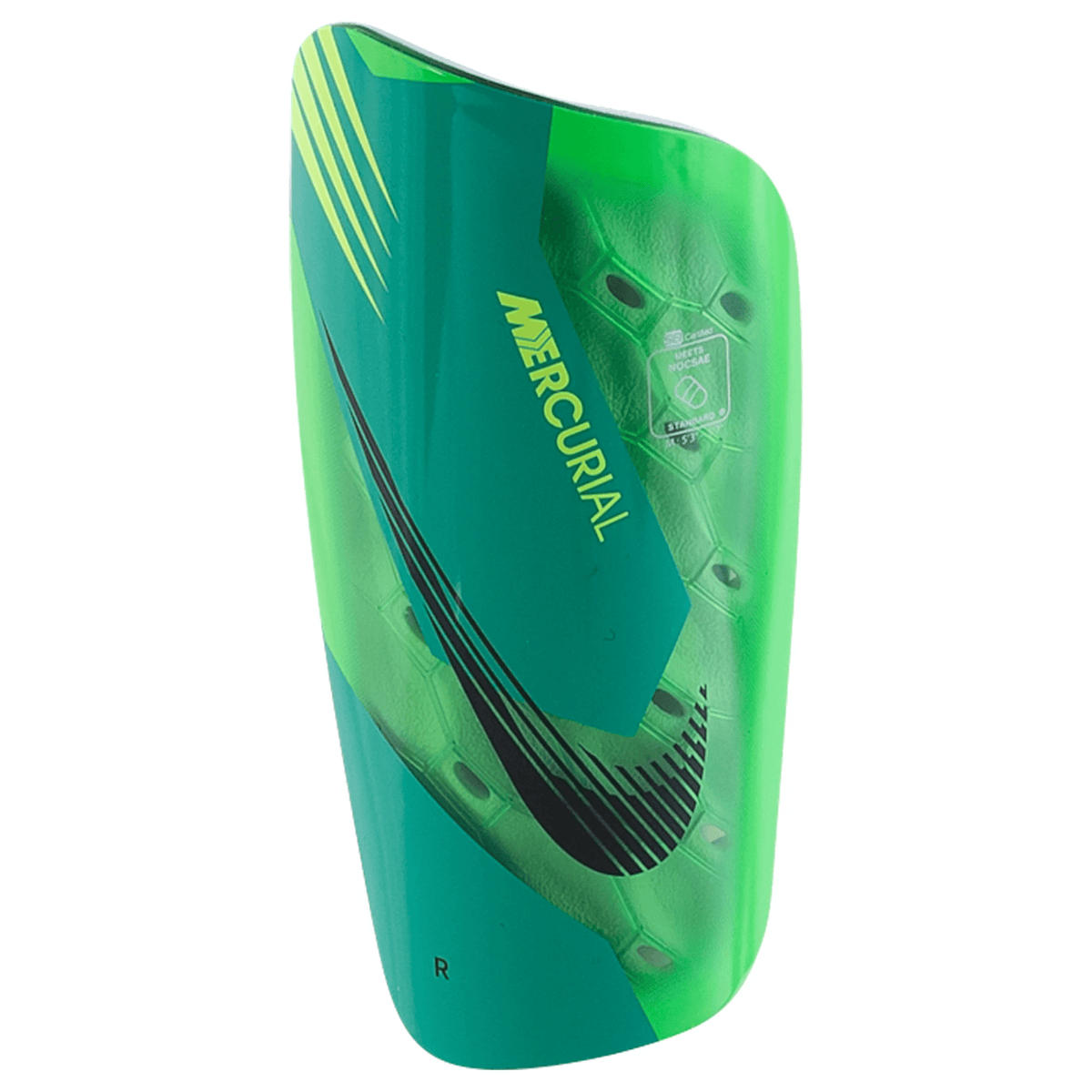 Nike Mercurial Lite Shin Guard (Green Strike/Stadium Green) | SoccerWearhouse