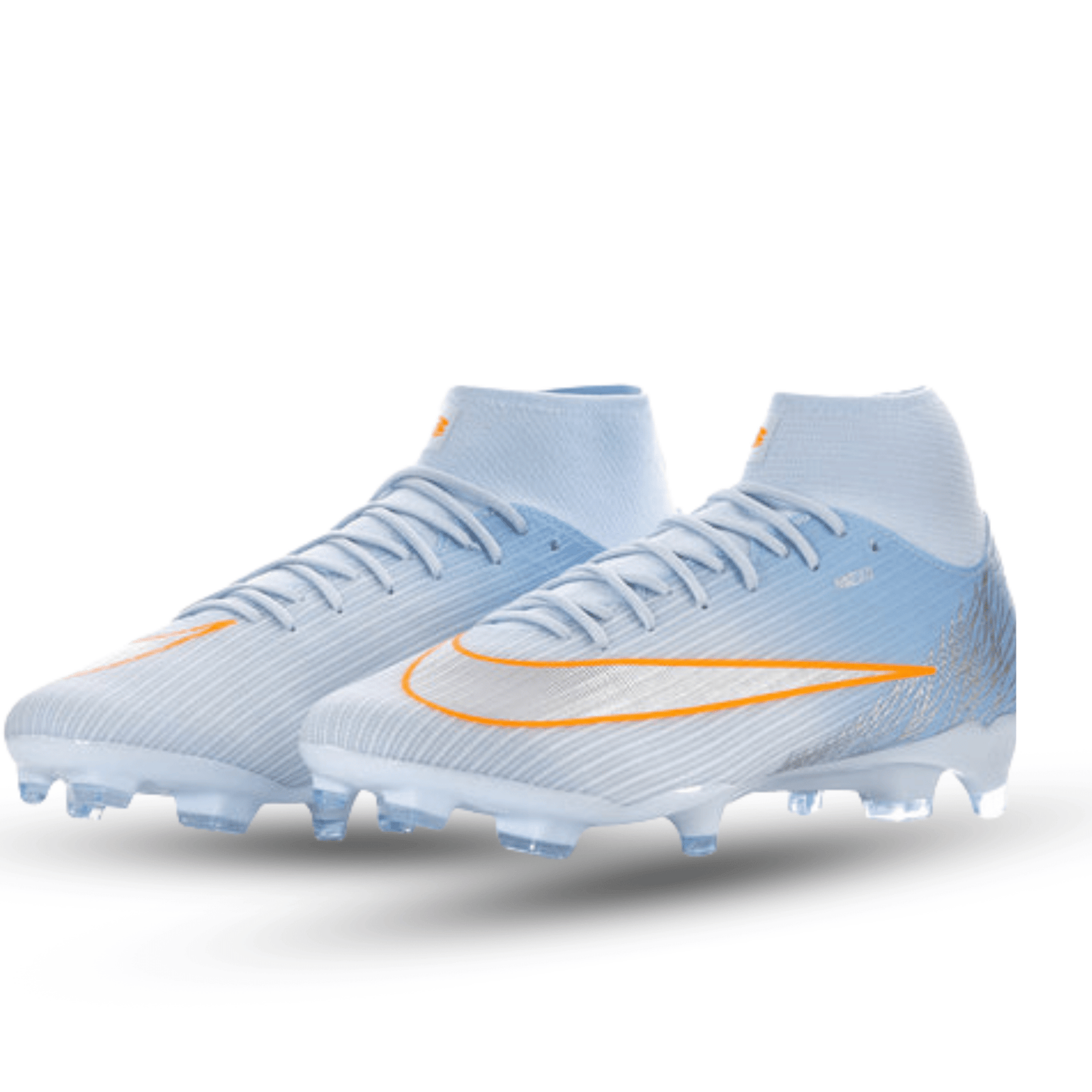 Nike Mercurial Superfly 11 Academy NU4 FG/MG Soccer Cleats (Celestine Blue/Orange/White) | SoccerWearhouse