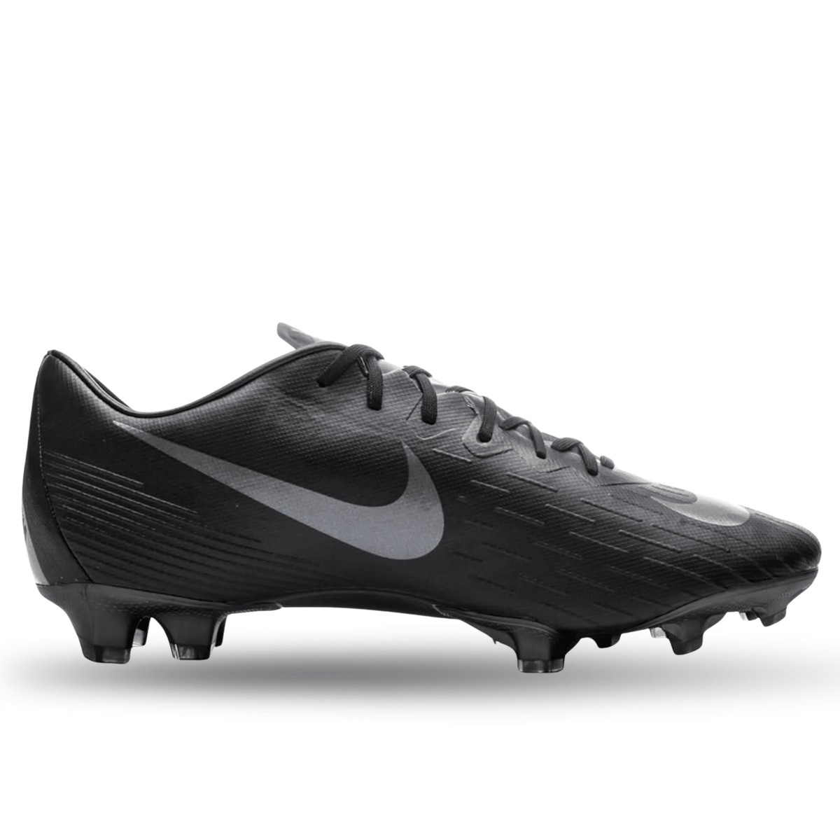 Nike Mercurial Vapor 12 Pro Fg (Black/Black) | SoccerWearhouse