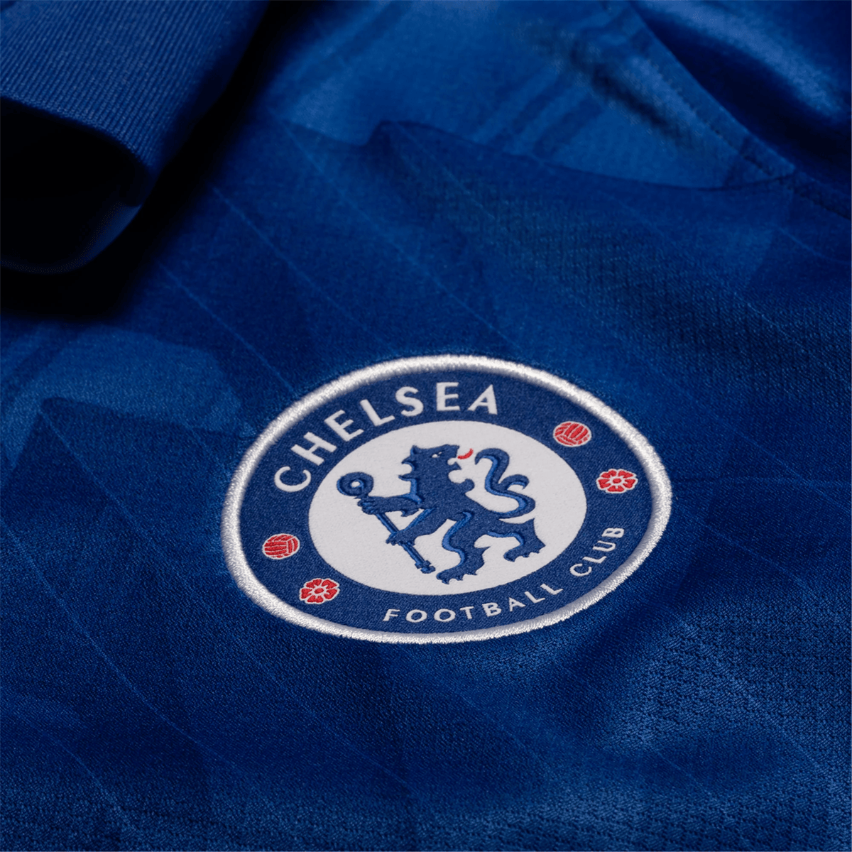 Nike Moisés Caicedo Chelsea Home Jersey w/ Club World Cup Champion Patches 25/26 (Rush Blue/White/Speed Red) | SoccerWearhouse