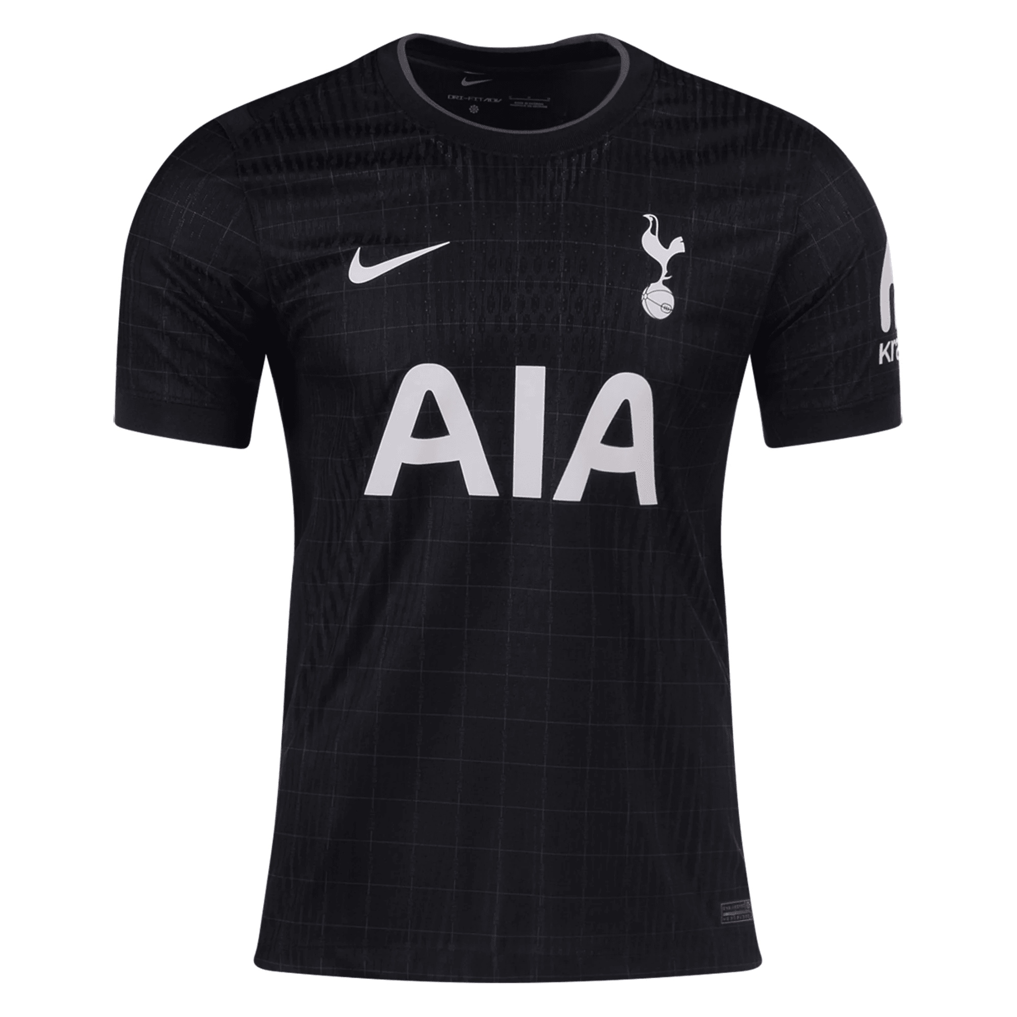 Nike Tottenham Hotspur ブラックシャツ Mサイズ Nike Tottenham Hotspur Authentic Away Jersey 25/26 (Black/Iron)