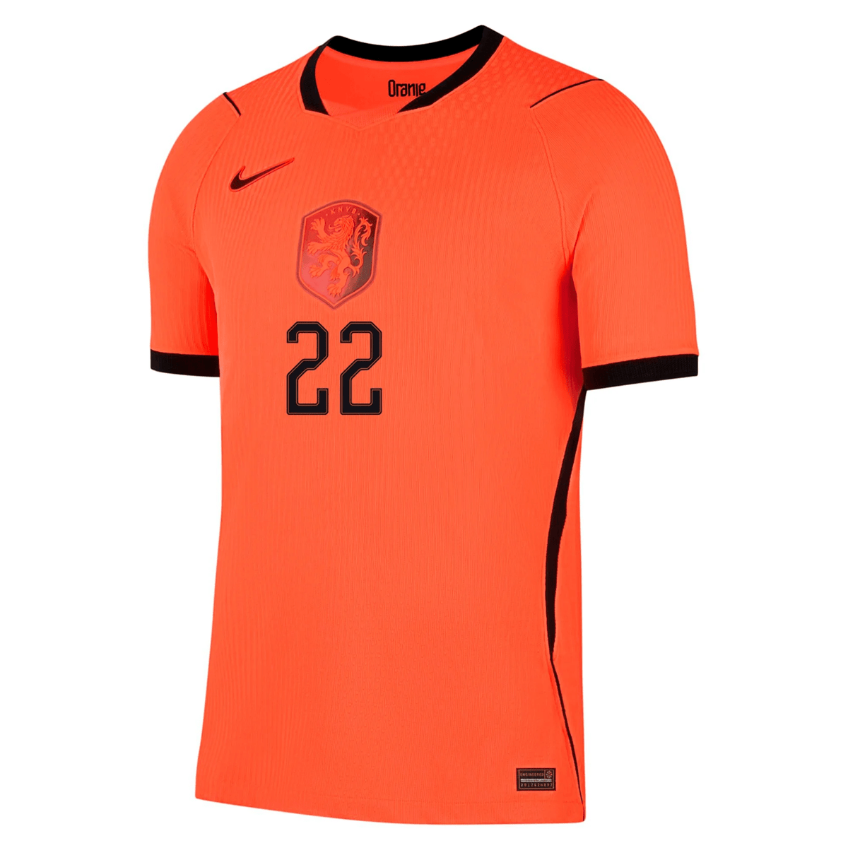 Nike Netherlands Denzel Dumfries Match Authentic Home Jersey 2026 (Hyper Crimson/Black) | SoccerWearhouse